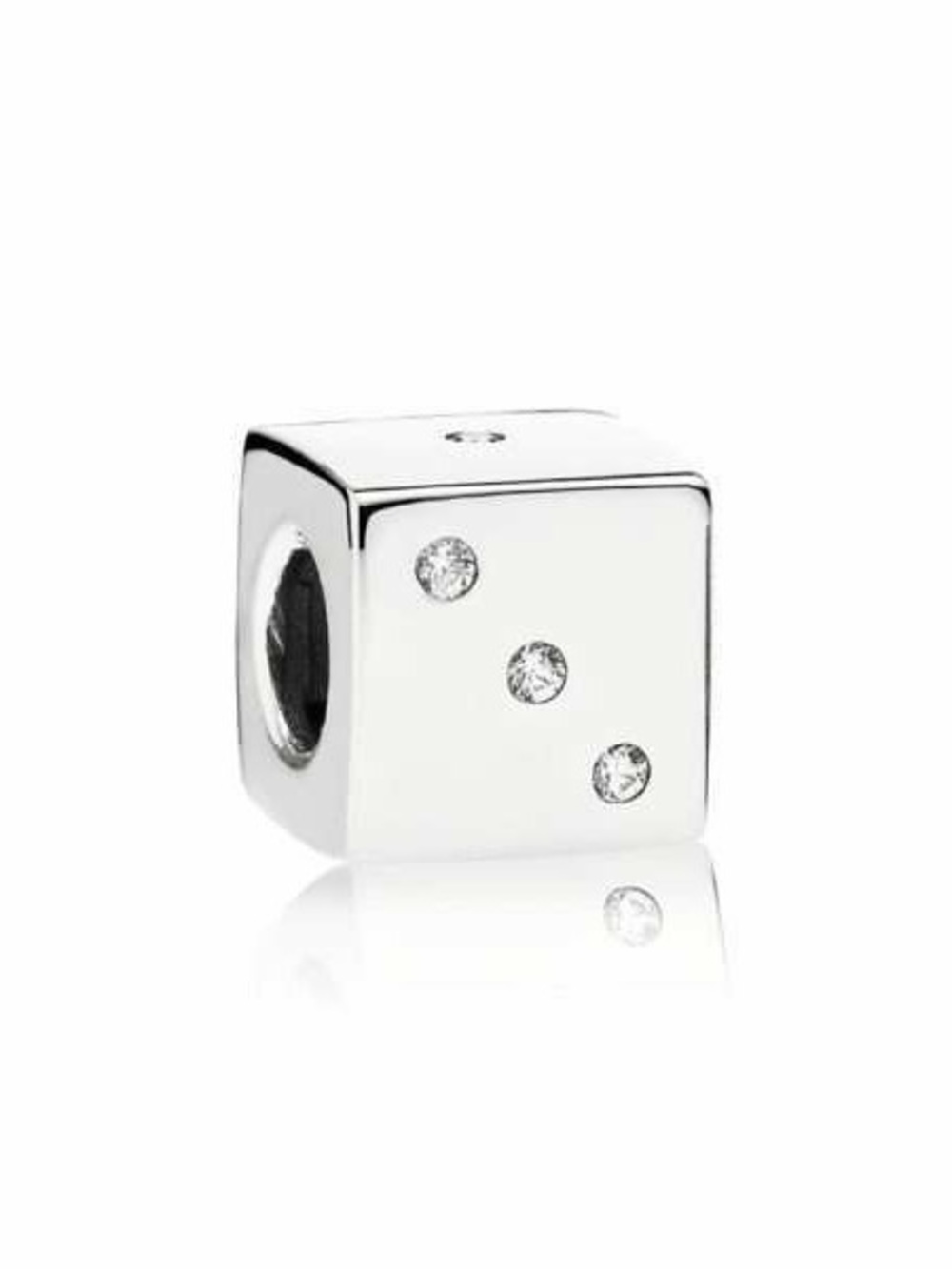 Pandora Sterling Silver Dice Charm